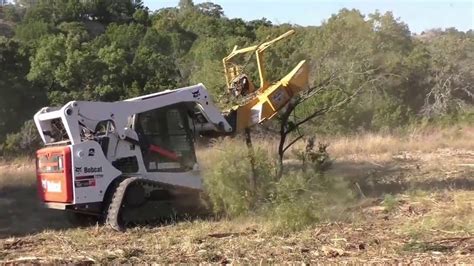 skid steer tree clearing in mills county|skid steer mulching cost texas.